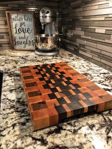 End Grain - Maple, Beech, Ipe, Black Limba