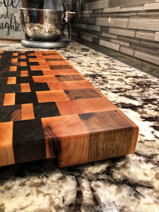 End Grain - Maple, Beech, Ipe, Black Limba