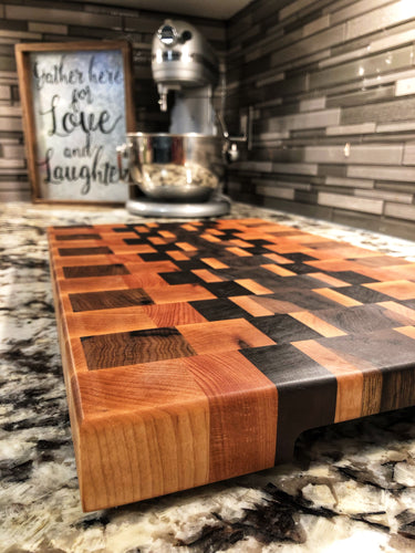 End Grain - Maple, Beech, Ipe, Black Limba